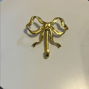 Gold Bow Wall Hook